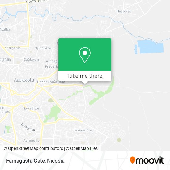 Famagusta Gate map
