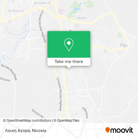 Λαικη Αγορα map