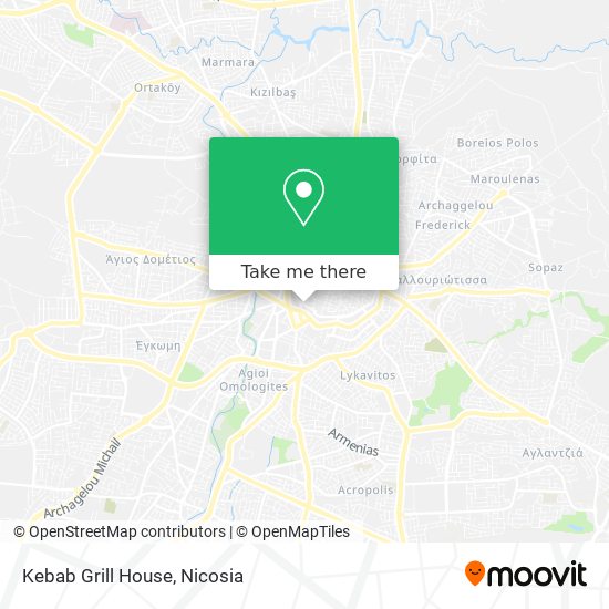 Kebab Grill House map
