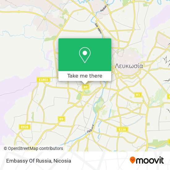 Embassy Of Russia map