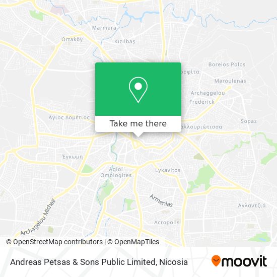Andreas Petsas & Sons Public Limited map