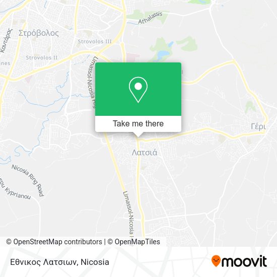 Εθνικος Λατσιων map