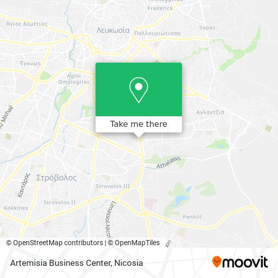 Artemisia Business Center map