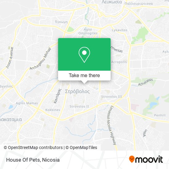 House Of Pets map