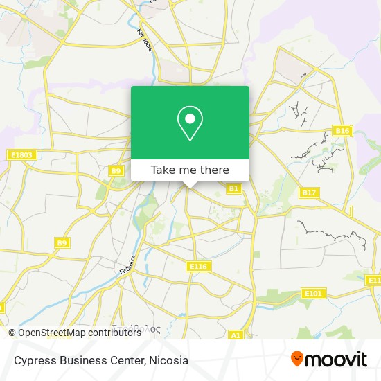 Cypress Business Center map