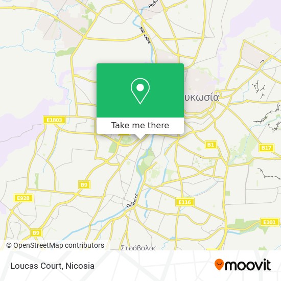 Loucas Court map