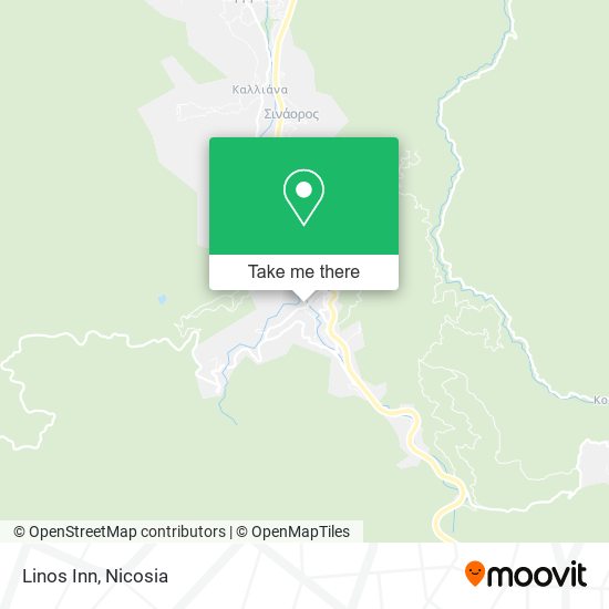 Linos Inn map