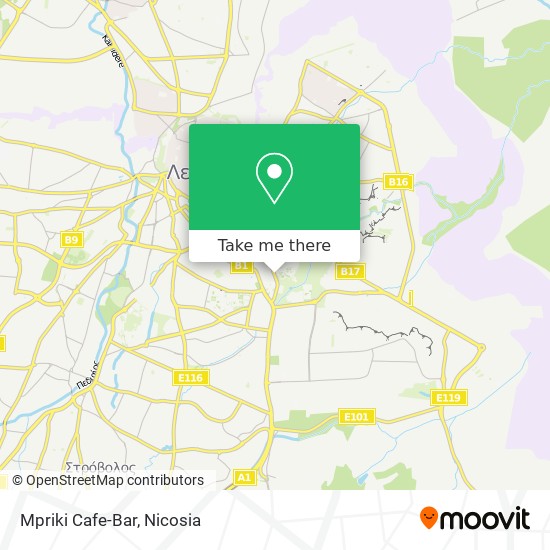 Mpriki Cafe-Bar map