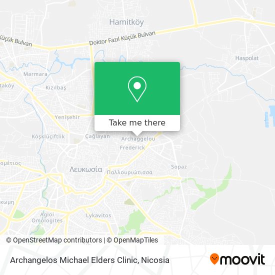 Archangelos Michael Elders Clinic map