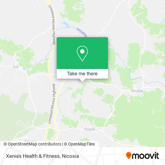 Xenia's Health & Fitness map