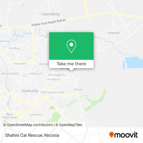 Shahini Car Rescue map