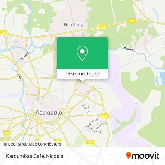 Karoumbas Cafe map