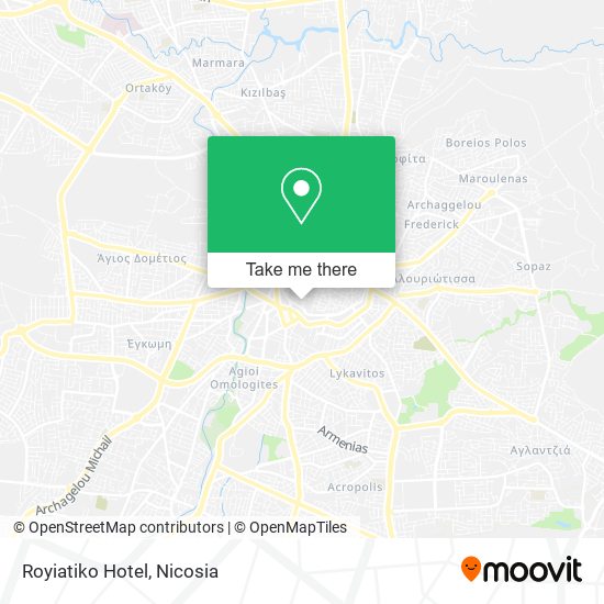Royiatiko Hotel map