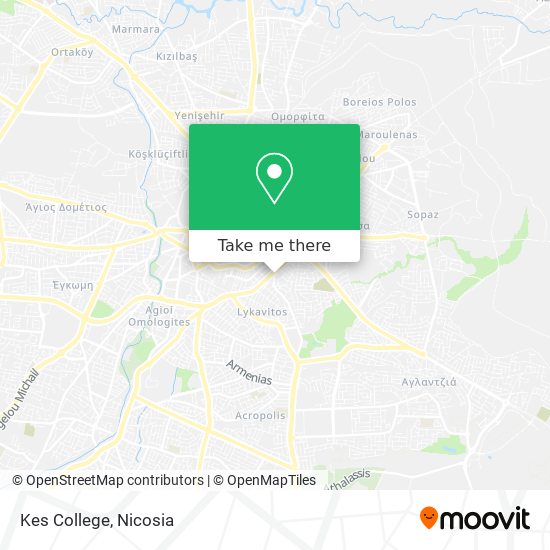 Kes College map