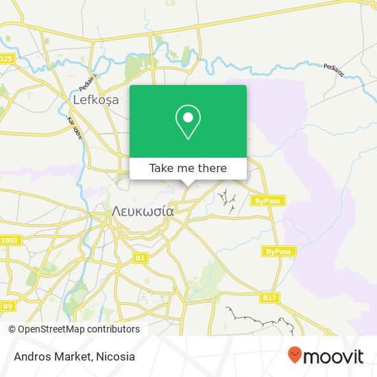 Andros Market map