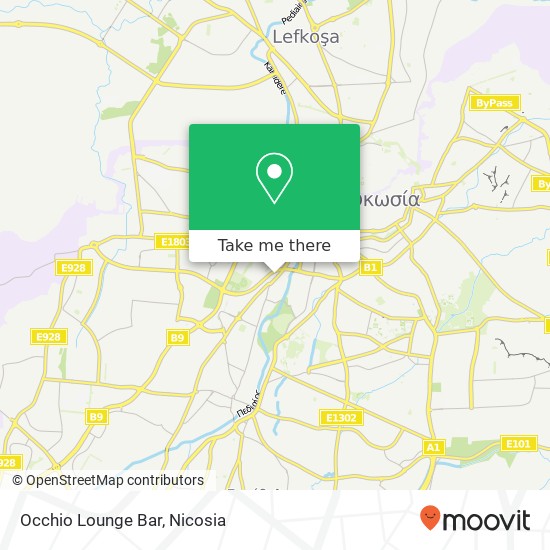 Occhio  Lounge Bar map
