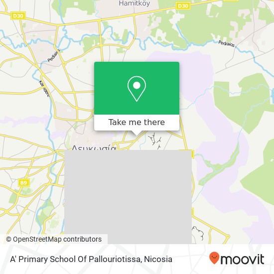 A' Primary School Of Pallouriotissa map
