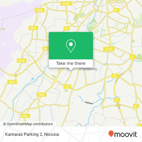 Kantaras Parking 2 map