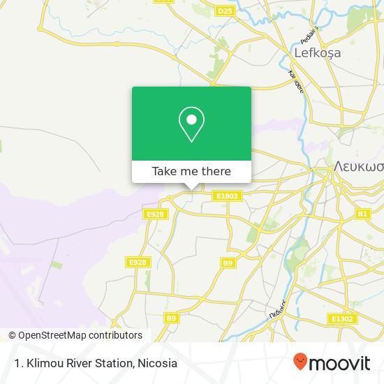 1. Klimou River Station map
