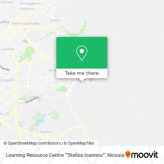 Learning Resource Centre ""Stelios Ioannou"" map