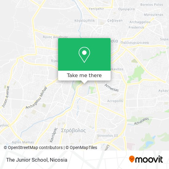 The Junior School map