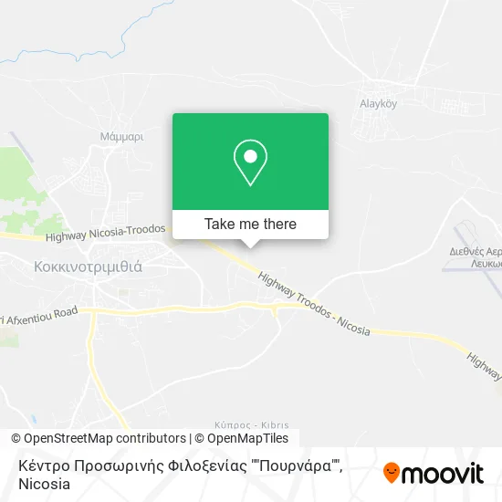 Κέντρο Προσωρινής Φιλοξενίας ""Πουρνάρα"" map