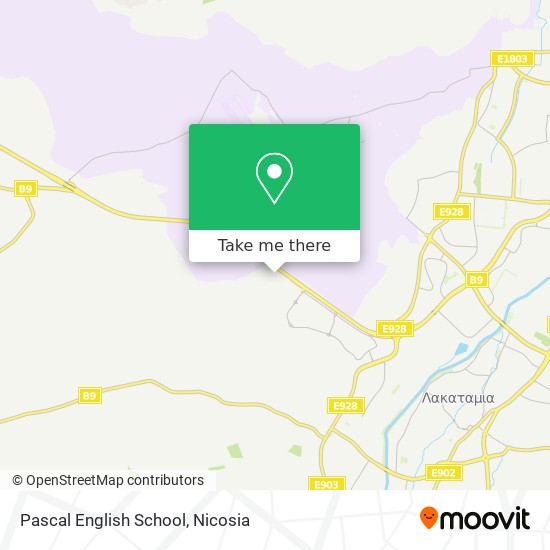 Pascal English School map
