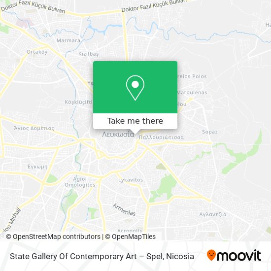 State Gallery Of Contemporary Art – Spel map