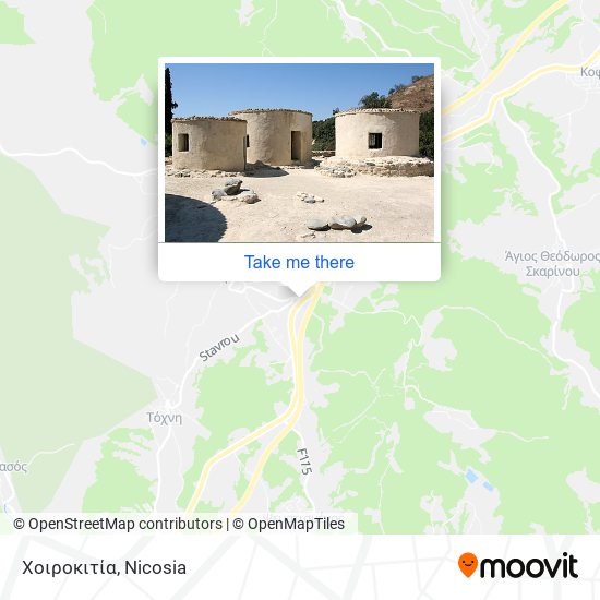 Χοιροκιτία map