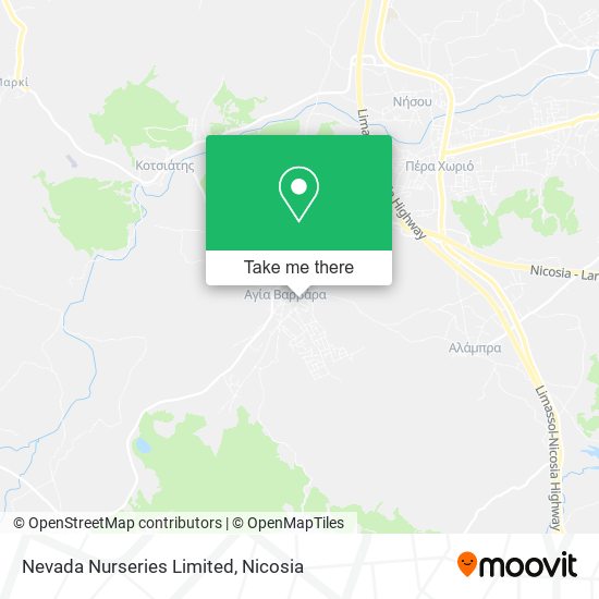 Nevada Nurseries Limited map