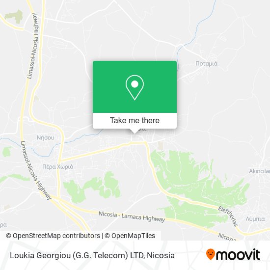 Loukia Georgiou (G.G. Telecom) LTD map