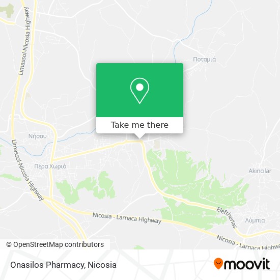 Onasilos Pharmacy map