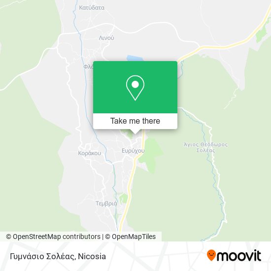 Γυμνάσιο Σολέας map