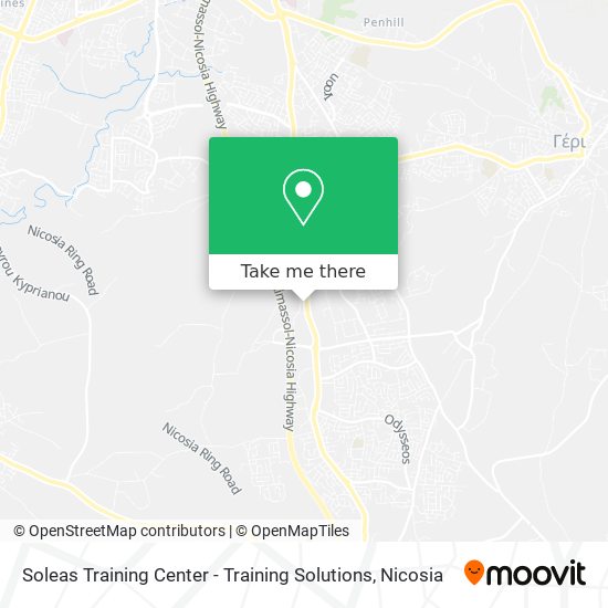 Soleas Training Center - Training Solutions map