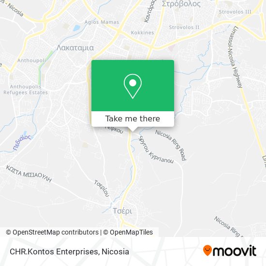 CHR.Kontos Enterprises map