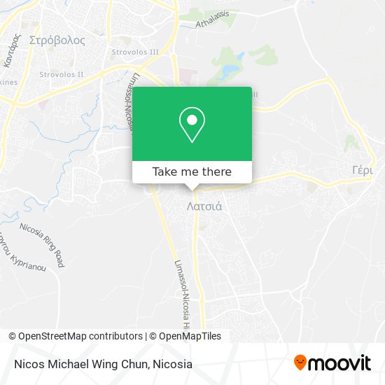 Nicos Michael Wing Chun map