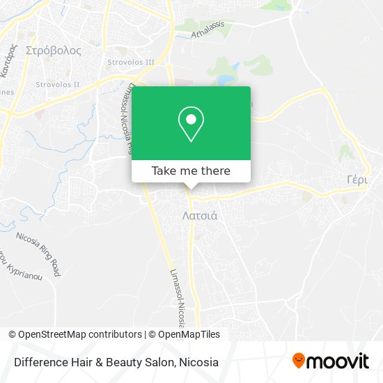 Difference Hair & Beauty Salon map