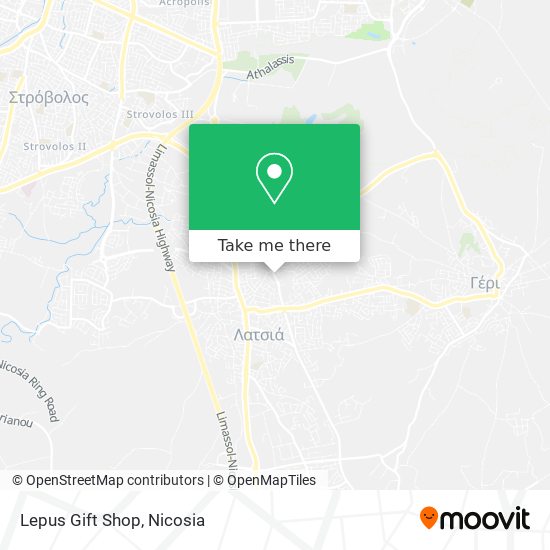 Lepus Gift Shop map