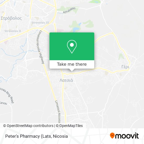 Peter's Pharmacy map