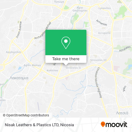 Nisak Leathers & Plastics LTD map