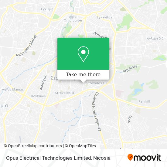 Opus Electrical Technologies Limited map