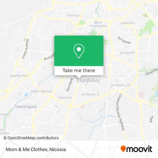 Mom & Me Clothes map
