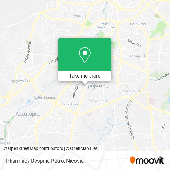 Pharmacy Despina Petro map