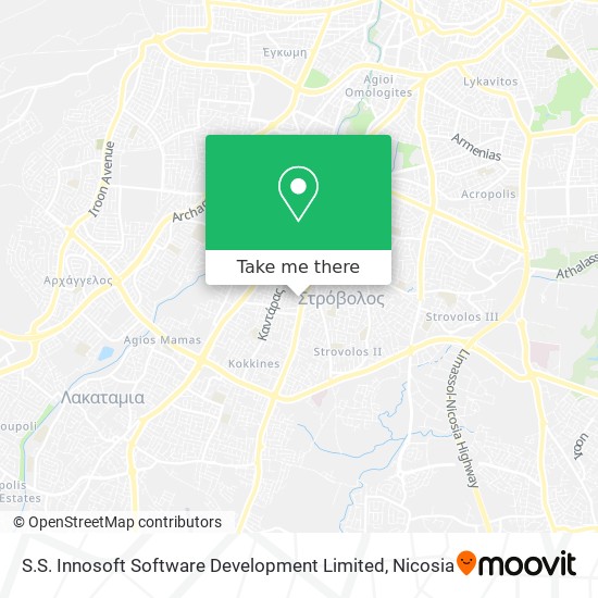 S.S. Innosoft Software Development Limited map