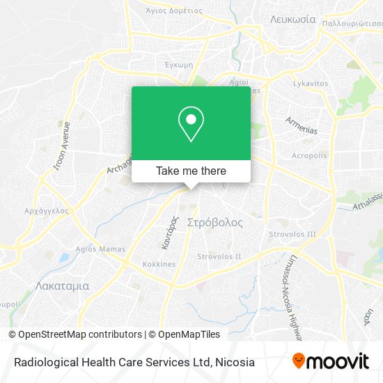 Radiological Health Care Services Ltd map