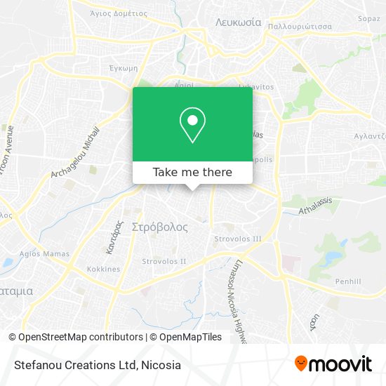 Stefanou Creations Ltd map