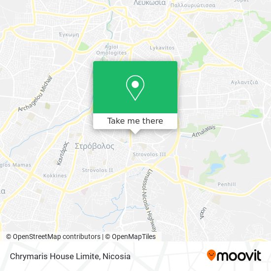 Chrymaris House Limite map