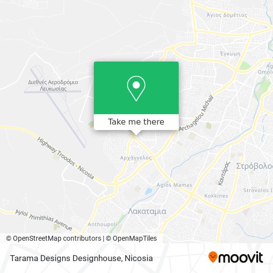 Tarama Designs Designhouse map