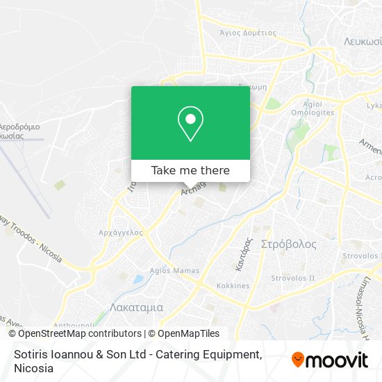 Sotiris Ioannou & Son Ltd - Catering Equipment map