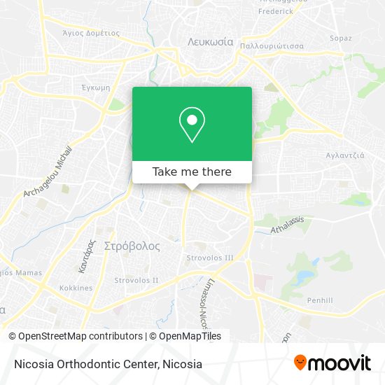 Nicosia Orthodontic Center map